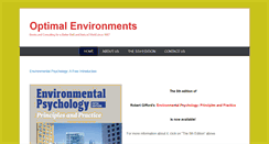 Desktop Screenshot of optimalenvironments.com